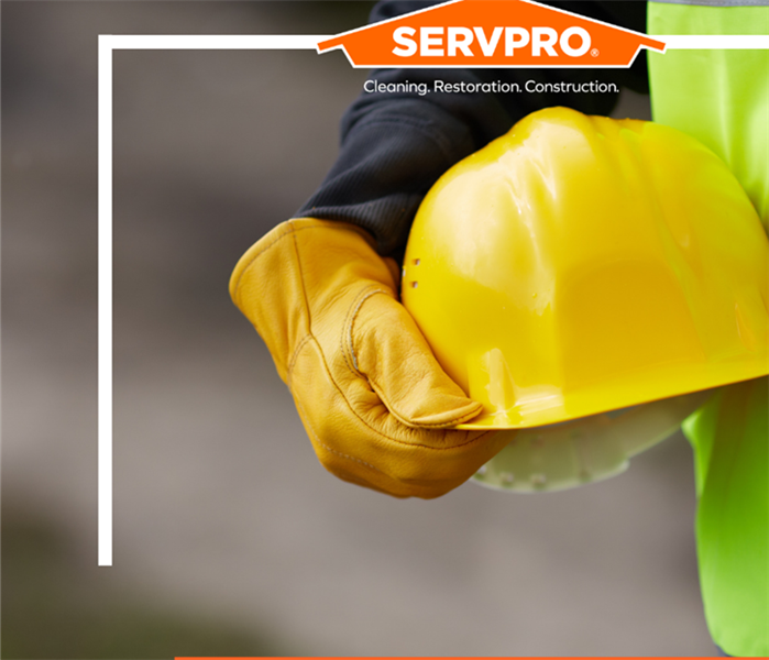 A digital flyer informing of SERVPRO®'s reconstruction services.